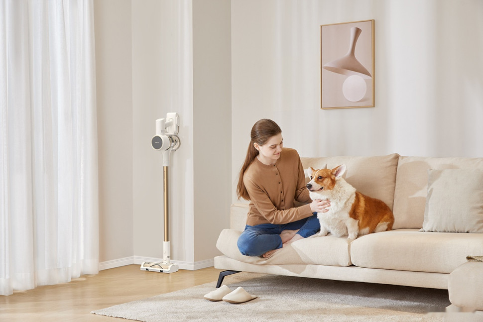 Пылесос Dreame R10 (белый, европейская версия)