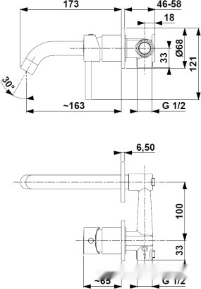 Смеситель Armatura Moza 5039-810-31