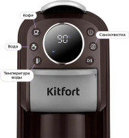 Капсульная кофеварка Kitfort KT-7656