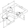 Смеситель Am.Pm Spirit V2.1 F71A10000 для ванны с душем