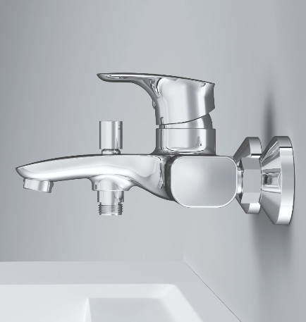 Смеситель Am.Pm Spirit V2.1 F71A10000 для ванны с душем