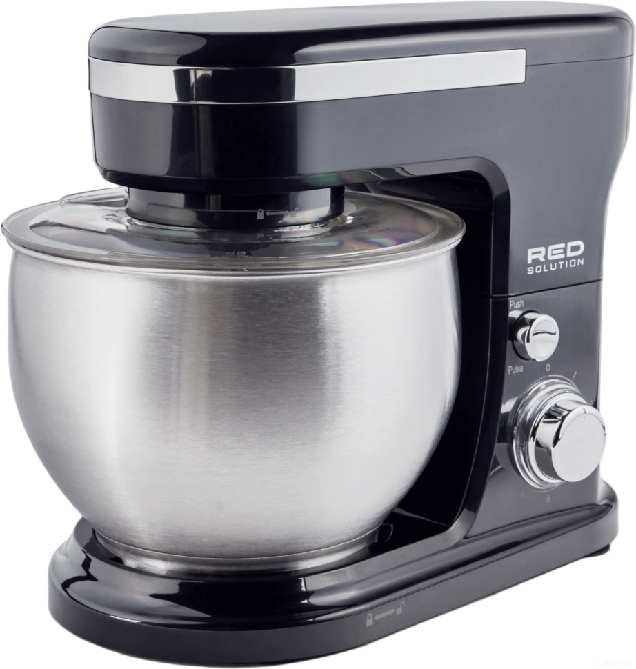 Кухонный комбайн RED Solution RFM-5393 (черный/хром)