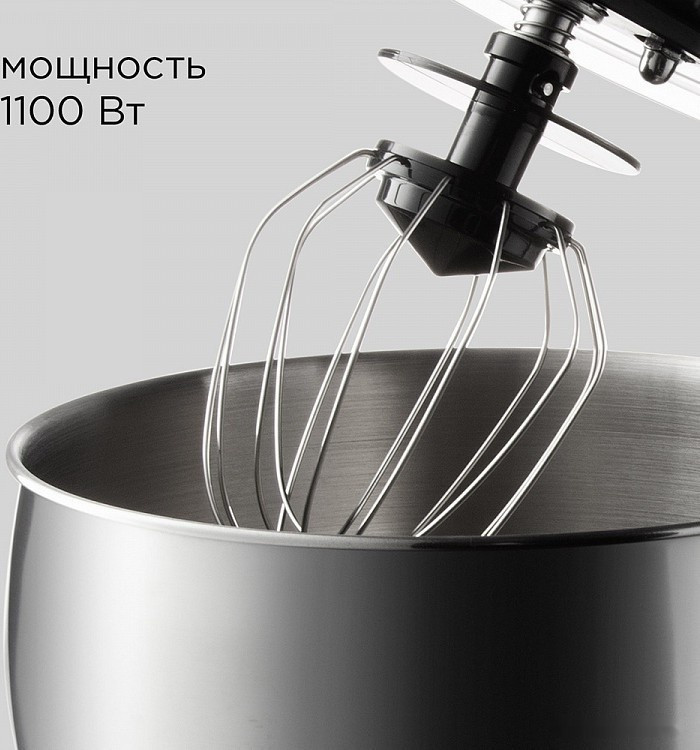 Кухонный комбайн RED Solution RFM-5393 (черный/хром)