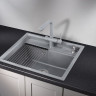 Кухонная мойка Granula KS-6003 (алюминиум)