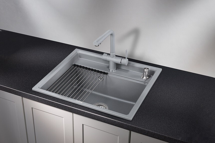 Кухонная мойка Granula KS-6003 (алюминиум)