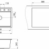 Кухонная мойка Granula KS-6003 (алюминиум)