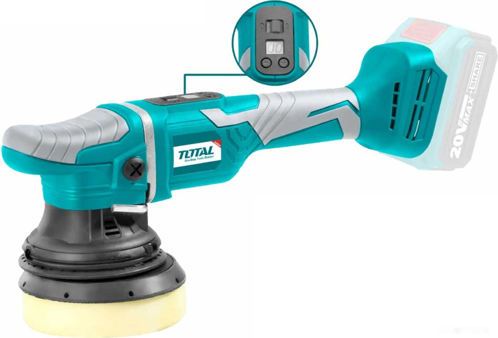 Шлифовальная машина Total TAPLI2002 (без АКБ)