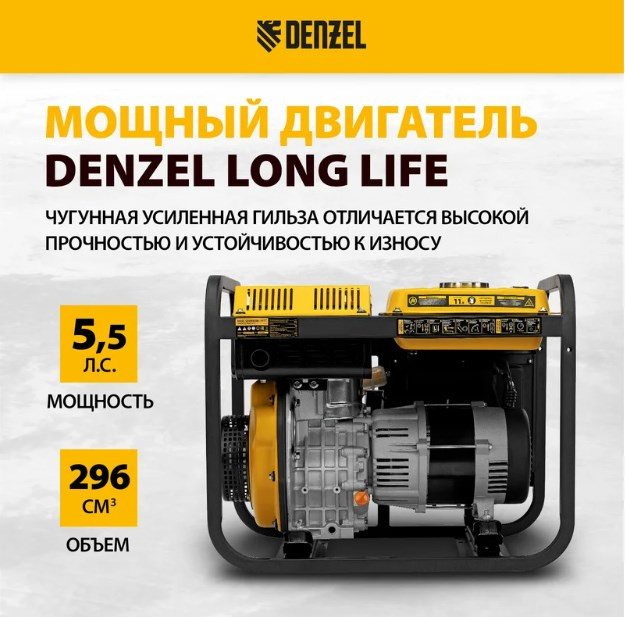 Генератор Denzel DES32 (94411)