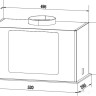 Вытяжка Weissgauff Aura 1200 Remote WH