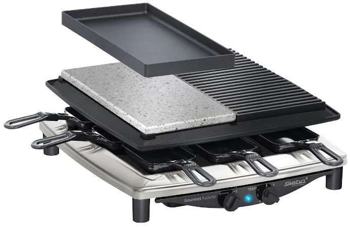 Электрогриль Steba RC 4 plus DELUX chrom