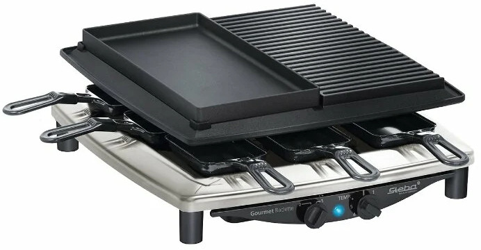 Электрогриль Steba RC 4 plus DELUX chrom