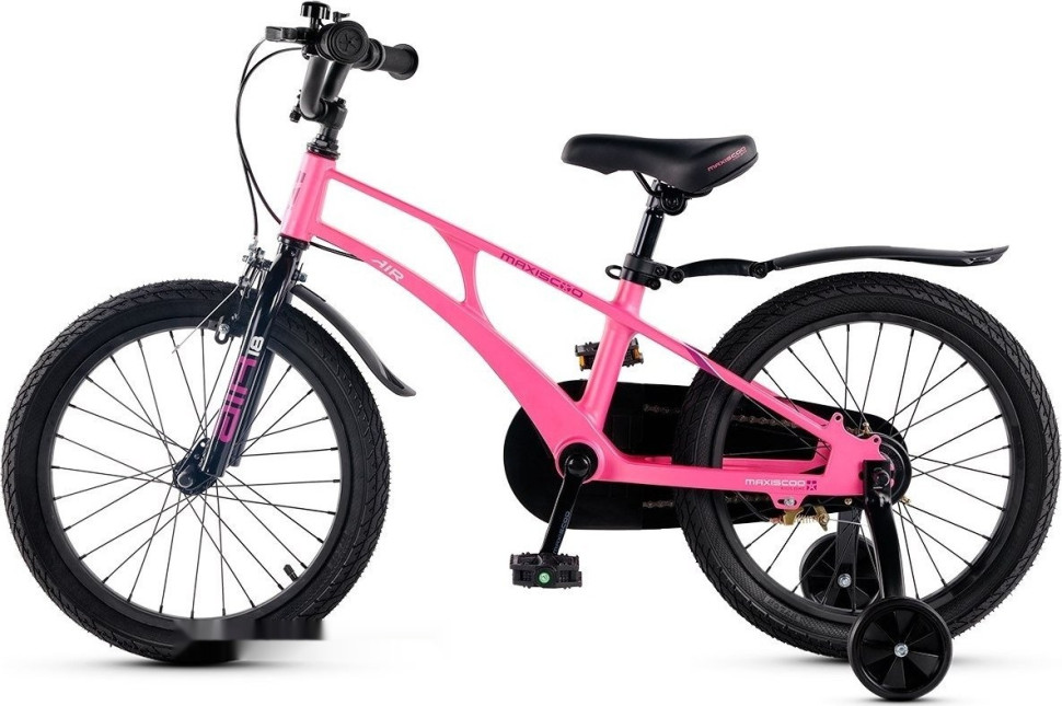 Детский велосипед Maxiscoo Air Стандарт 18 2025 MSC-A1844 (розовый сапфир)