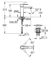 Смеситель Grohe Lineare New 23106001