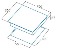 Варочная панель CATA TNG 6004