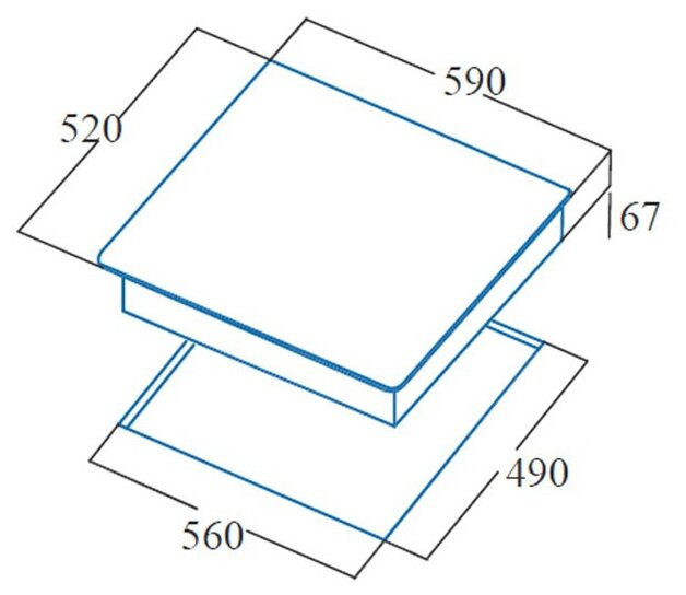 Варочная панель CATA TNG 6004