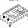 Варочная панель Korting HG 3712 CX