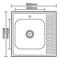 Кухонная мойка Ledeme L66060-L