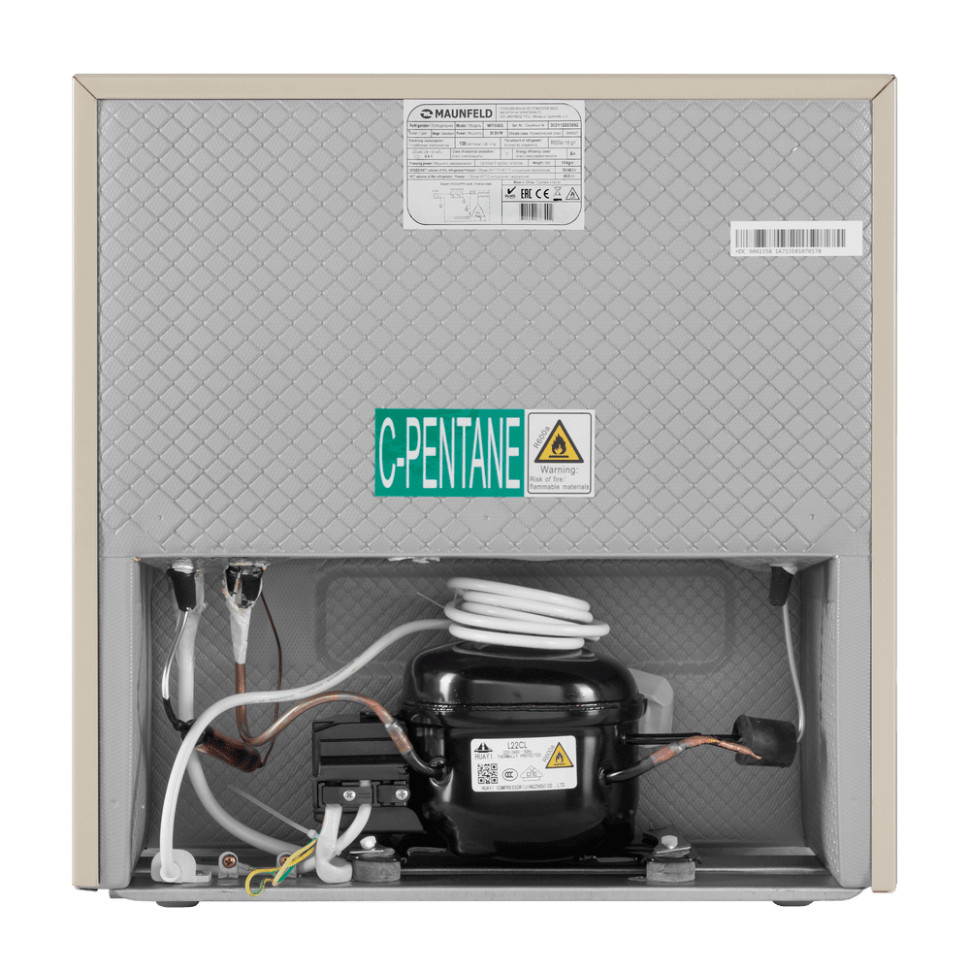 Однокамерный холодильник Maunfeld MFF50BG