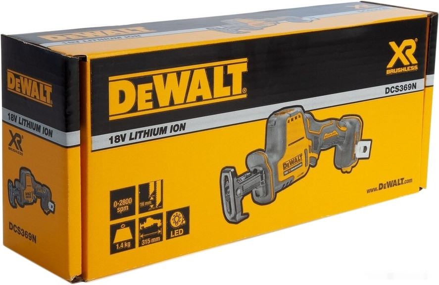 Сабельная пила DeWALT DCS369N-XJ (без АКБ)