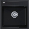 Кухонная мойка Paulmark Stepia-500 PM115051-BLM (черный металлик)