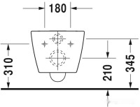 Унитаз Duravit ME by Starck 45290900A1