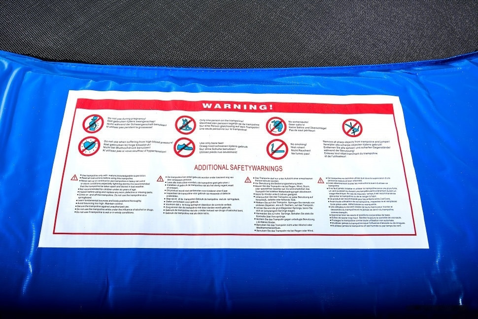 Батут Fitness Trampoline 312 см - 10ft extreme