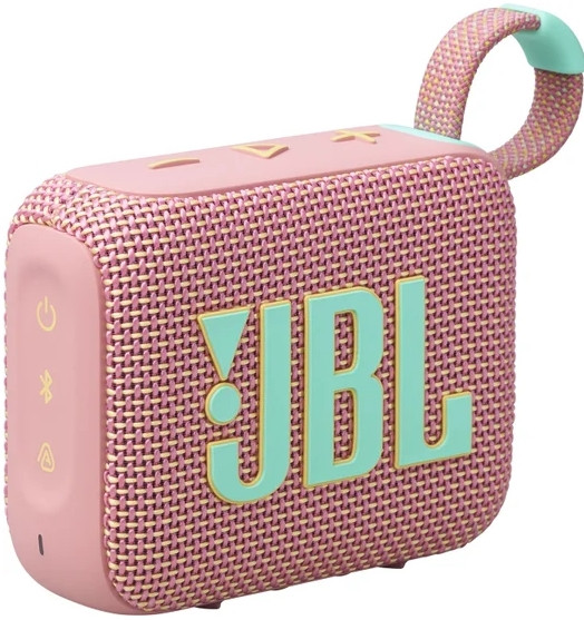 Портативная акустика JBL Go 4 (розовый)