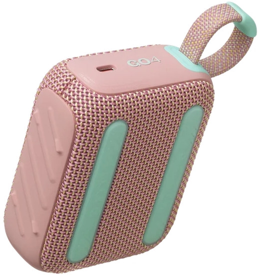 Портативная акустика JBL Go 4 (розовый)