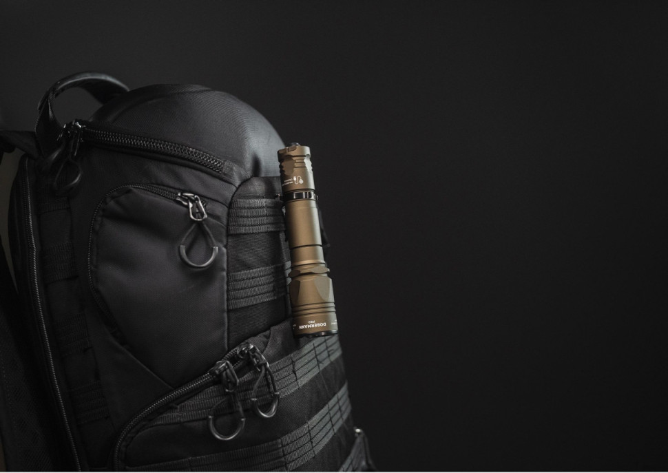 Фонарь Armytek Dobermann Pro Magnet USB Sand (теплый свет)