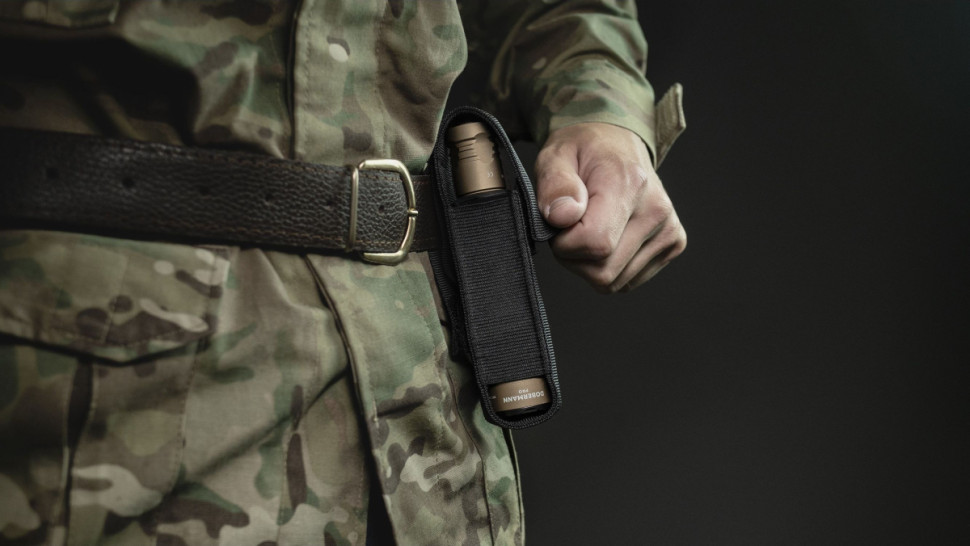 Фонарь Armytek Dobermann Pro Magnet USB Sand (теплый свет)