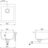 Кухонная мойка AquaSanita Simplex SQS100W (cerrus 120)