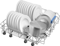 Посудомоечная машина Weissgauff DW 6038 D Dual Wash Silver