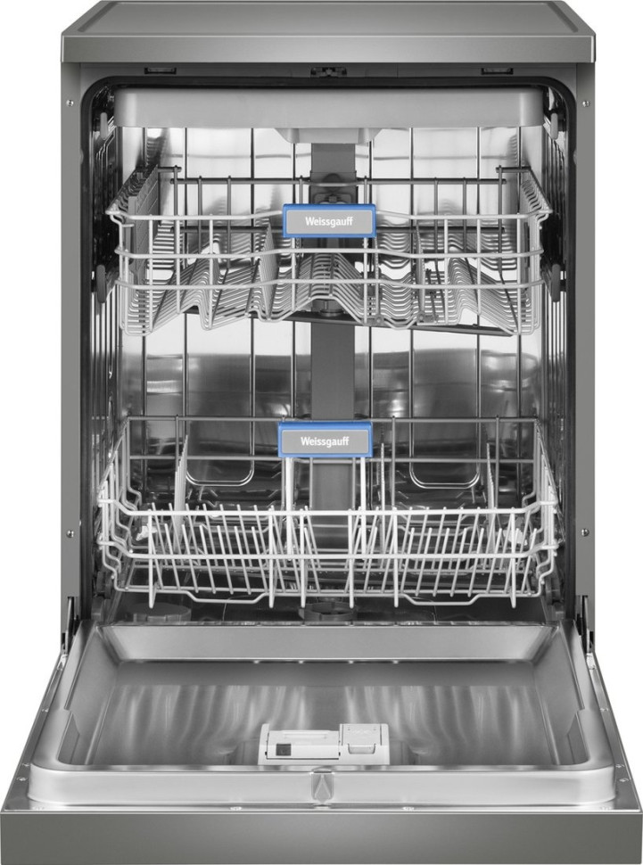 Посудомоечная машина Weissgauff DW 6038 D Dual Wash Silver