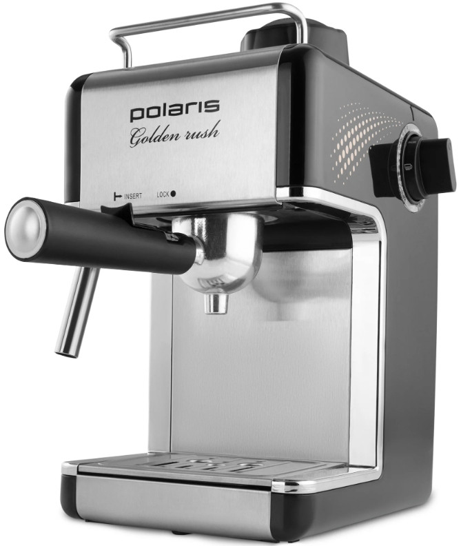 Рожковая бойлерная кофеварка Polaris PCM 4006A Golden rush