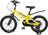 Детский велосипед Maxiscoo Cosmic Стандарт 16 2025 MSC-C1641 (желтый матовый)