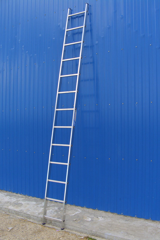 Приставная лестница Алюмет односекционная приставная 5112 1x12