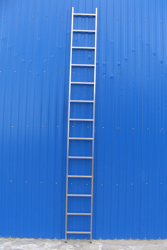 Приставная лестница Алюмет односекционная приставная 5112 1x12