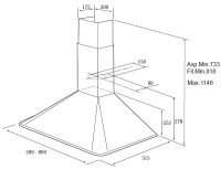 Вытяжка Teka DOS 90.1 Anthracite 40489333