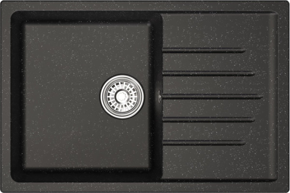 Кухонная мойка Mixline ML-GM19 551982 (черный)