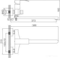 Смеситель Ledeme L72217
