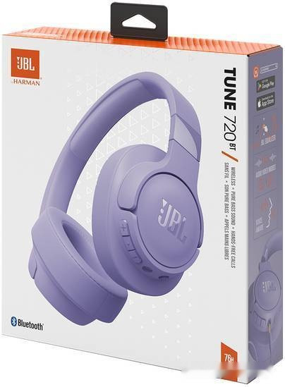 Наушники JBL Tune 720BT (сиреневый)