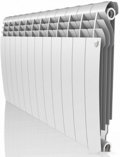 Радиатор Royal Thermo BiLiner Bianco 350 (5 секций, с монтажным комплектом и угловыми кранами)
