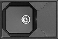 Кухонная мойка GranFest GF-U-740L (черный)