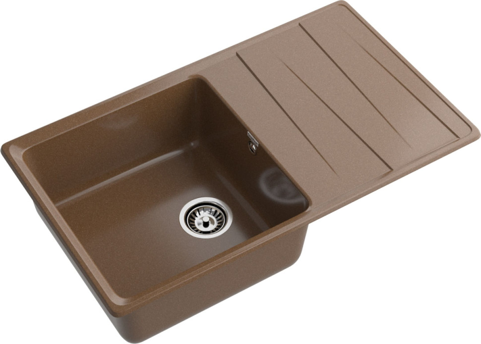 Кухонная мойка GranFest GF-LV-860L терракот