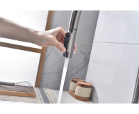 Смеситель Paulmark Iniversal Un213880-GM (черный/вороненая сталь)