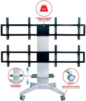 Кронштейн Arm Media PT-Stand-16 (серебристый)
