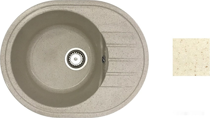 Кухонная мойка БелЭворс New Lux (бежевый)