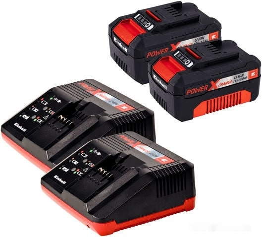 Колёсная газонокосилка Einhell PXC GE-CM 36 Li M Kit (с 2 АКБ)