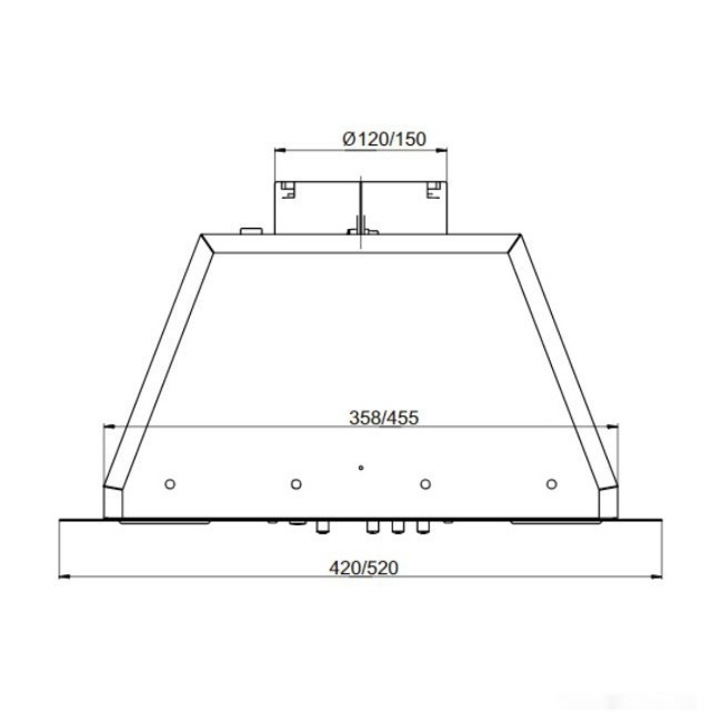 Вытяжка Elikor Box 42П-450 213846 (топленое молоко)
