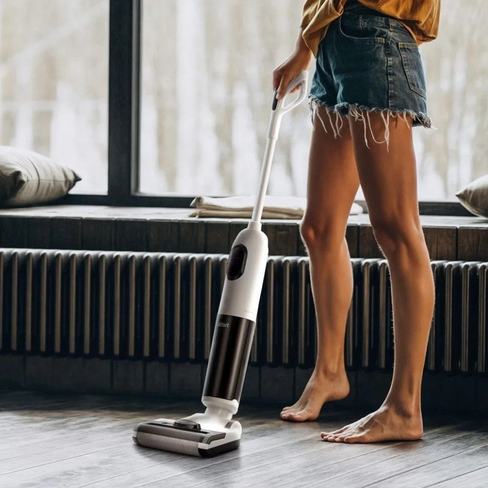 Вертикальный моющий пылесос Kitfort КТ-5267